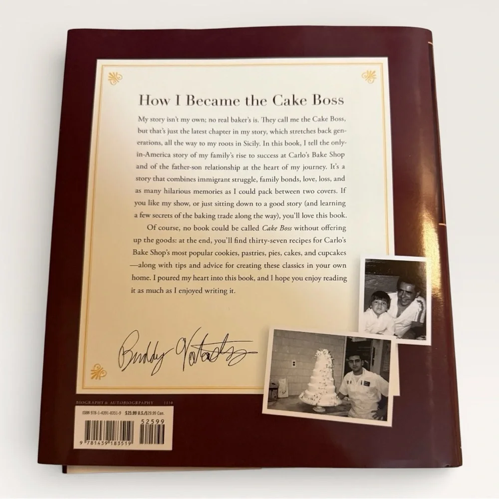 Cake Boss: Stories and Recipes from Mia Famiglia” -  Buddy Valastro
